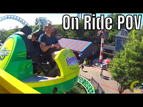 Front row point of view footage of Turbulence