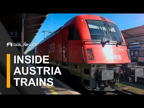 Inside of A High-Speed OBB Train | Austria Trains | Rail Ninja Review