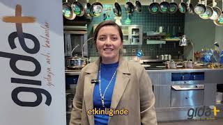 Perfetti Van Melle Ar-Ge Müdürü Nurbanu Özkılıç Gıda Plus Jüri Toplantısında