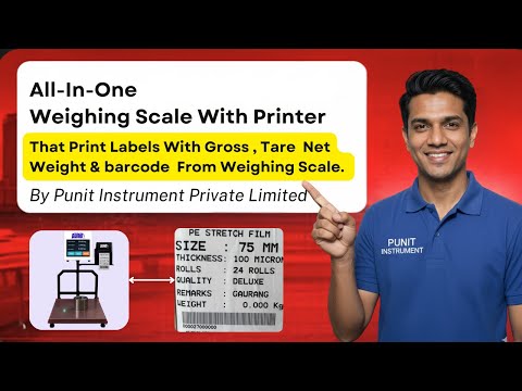 Punit Weight Scale Printer APP