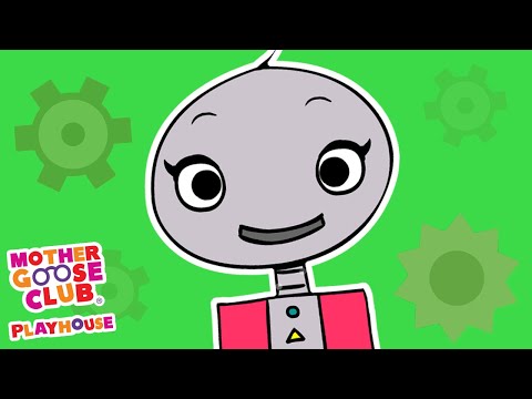 Robot Daddy Mommy Song + More | Mother Goose Club Nursery Rhyme Cartoons #NurseryRhymes