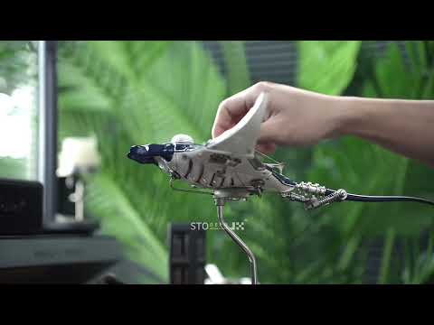 That handmade touch just grows on you-Metal Manta Ray. #stodeer #homedecor #mechanical