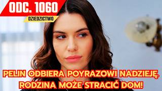 Dziedzictwo, Odcinek 1060: PELIN odbiera Poyrazowi nadzieję  Rodzina może straci