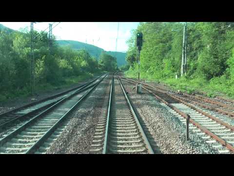Führerstandsmitfahrt Trier nach Koblenz Mosel Gbf Teil 1