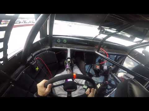 Ashton Higgins Drivers Eye - SouthEast Super truck Series practice Kingsport Speedway