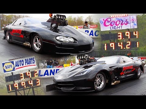 SIDE BY SIDE THREE SECOND PASSES IN OUTLAW 10.5!