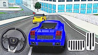 Parking Frenzy 2.0 3D - Blue Lamborghini Huracan Parking for 3 Stars First Time Android Gameplay