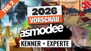 Asmodee Neuheiten 2026 Teil 2: Kenner- und Expertenspiele im Check