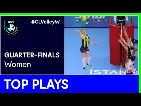 Top 5 Plays Quarter-Finals (Home Matches) - #CLVolleyW