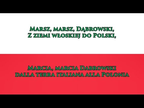 Inno nazionale Polacco - Anthem of Poland (PL/IT testo)
