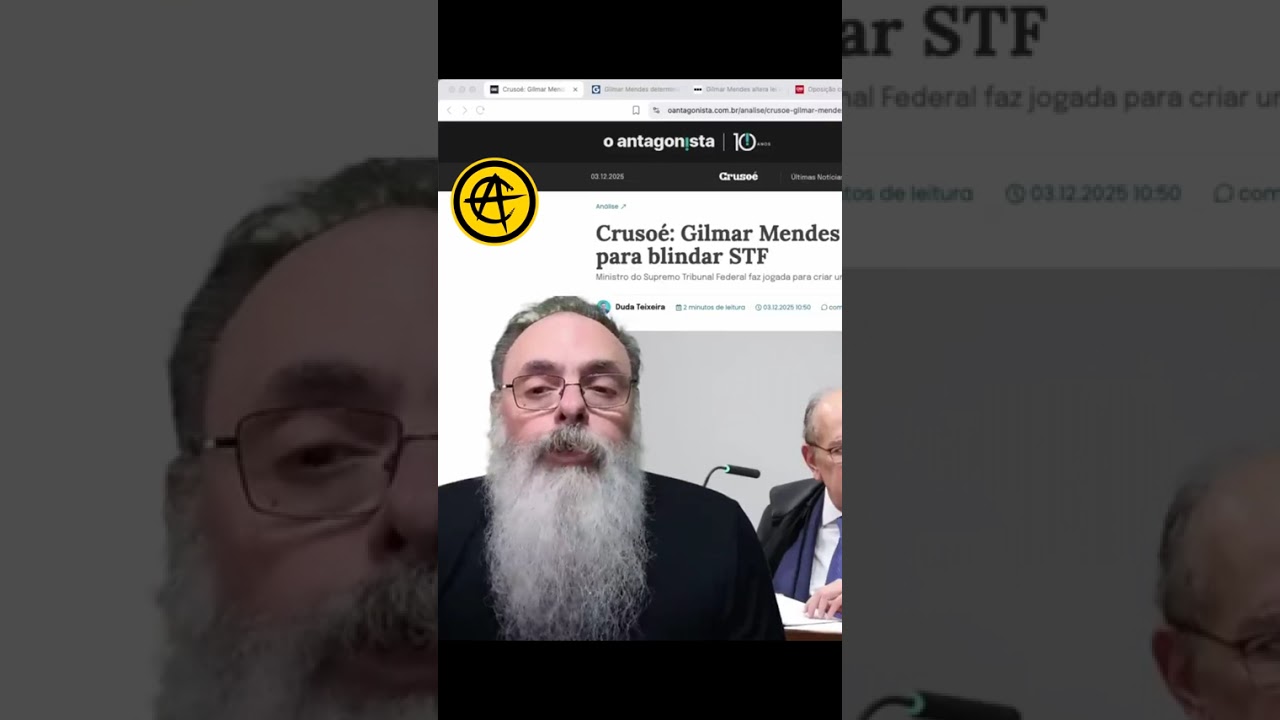 GILMAR MENDES atropela a CONSTITUIÇÃO e BLINDA STF contra IMPEACHMENT em GOLPE JUDICIÁRIO CLARO