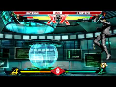 ARK V - Ultimate Marvel vs. Capcom 3 - Crazy Clown vs. EG Ricky Ortiz