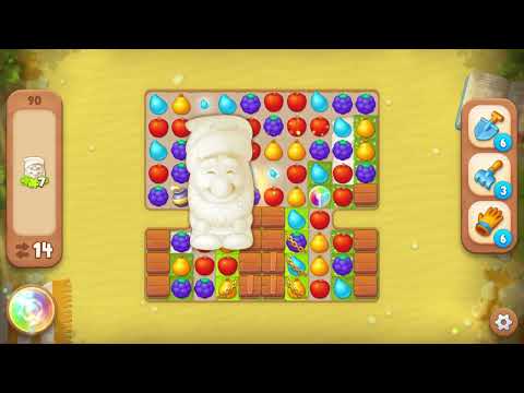 Gardenscapes - Level 90 @Games4Fun✅