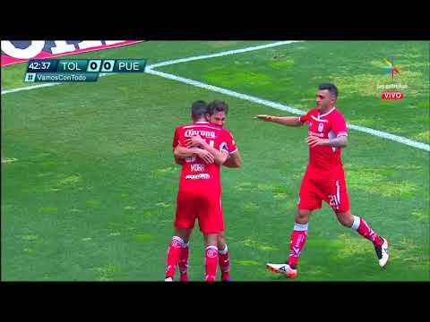 Gol de S. García | Toluca 1 - 0 Puebla | Clausura 2019 - Jornada 2 | LIGA Bancomer MX