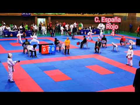 Kumite infantil femenino - Campeonato de Liga Nacional 2019 Ávila