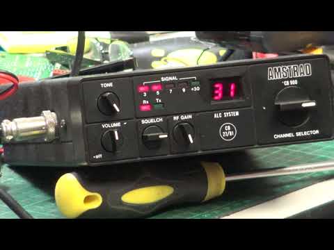 Amstrad CB900 UK CB27/81 CB radio (mobile) - On The Air test