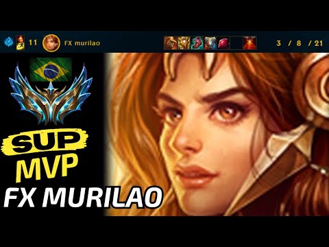 Leona Sup vs Nautilus - BR Challenger - FX murilao - 671 LP - MVP