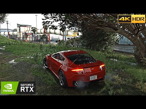 GTA 5 Enhanced: RTX 5090 Ray Tracing 4k DLAA Max Settings Next Gen 2025 Gameplay!
