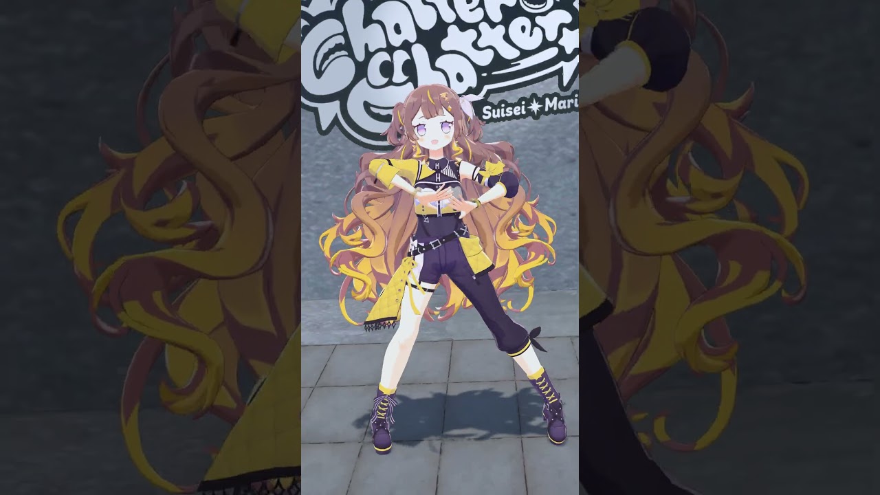 キャッチーすぎるChatter Chatter永遠に踊ってるよ〜 Eternally Groovin' to Chatter Chatter~💃 #shorts #vtuber #hololive