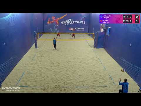 11:40 A. Matvieiev / Y. Sulyma - O. Kulyk / S. Borets 18.11.2022 | Winners Beach Volleyball