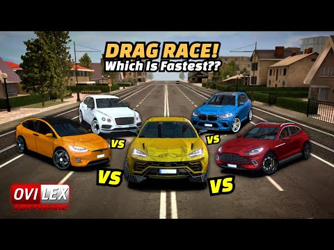 Driving School Sim 2020 DRAG RACE! - SUVs (Lambo, Merc, Audi, BMW, Jeep, RR & More) Which To Buy?