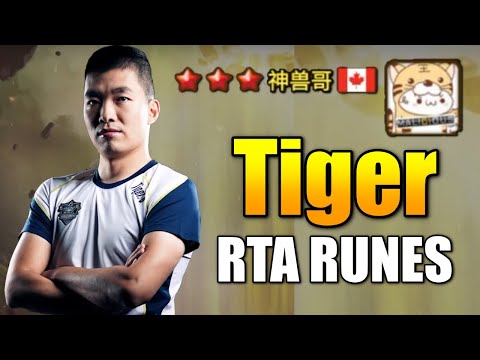 Tiger RTA Rune Showcase (Season 14, 2020) INSANE EFFICIENCY - Summoners War