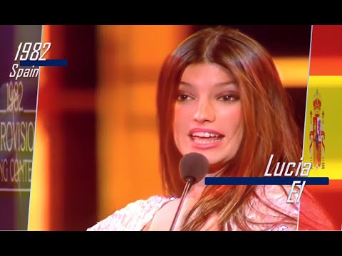 eurovision 1982 Spain 🇪🇸 Lucia - Él ᴴᴰ
