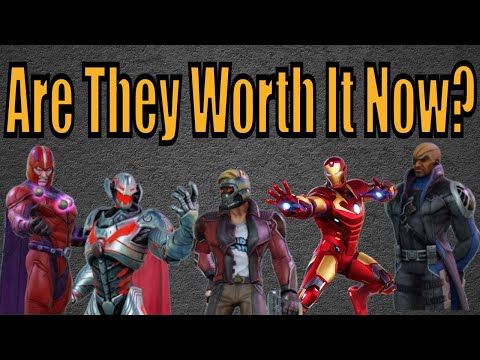 Legendaries Then and Now - Iron Man to Magneto! Pt 1/3 - Marvel Strike Force