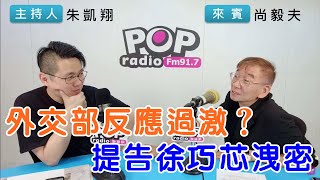 [討論] 朱凱翔：徐巧芯程序上面確實有瑕疵