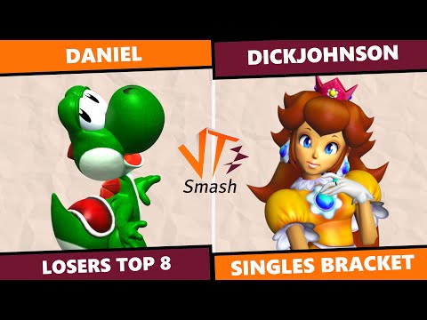 VT Sept Monthly: Losers Top 8 - Daniel (Yoshi) vs. DickJohnson (Peach) SSBM Singles
