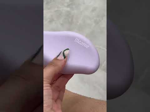 Look how Bleame crystal hair eraser works 😘. No more strawberry legs!