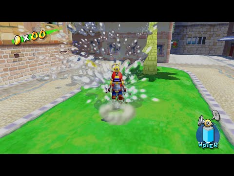 How to Spam Spray in Super Mario Sunshine