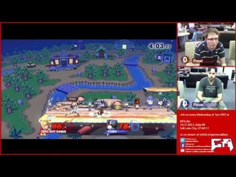[2015-06-04] SLC Weekly - SSB4 - Frost (Zero Suit Samus) vs Ficus (Yoshi)