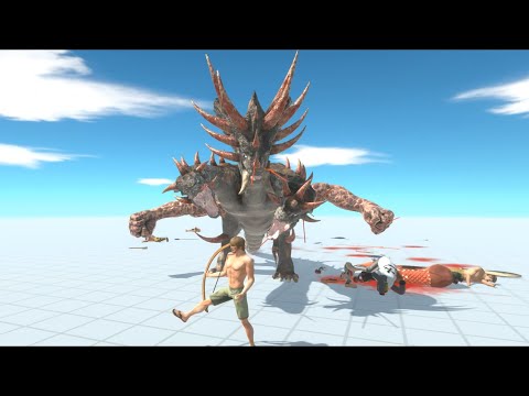 Mutated Hydra VS All Unit - Animal Revolt Battle Simulator