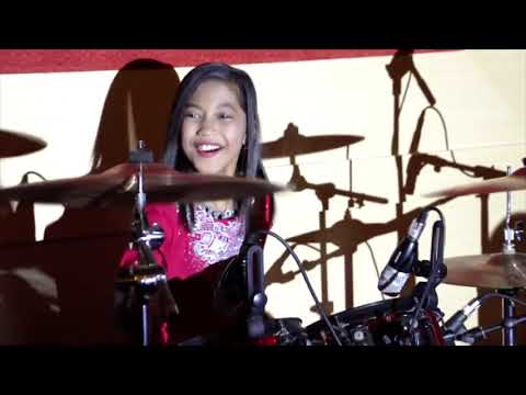 Final Countdown Live Drum Cover   Nur Amira Syahira