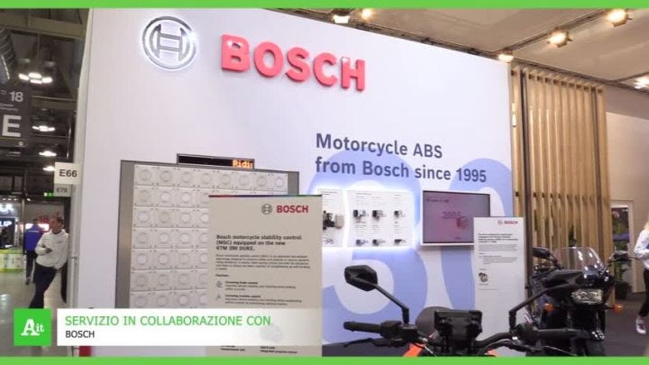 Bosch a Eicma 2025 all'insegna di sicurezza e tecnologia