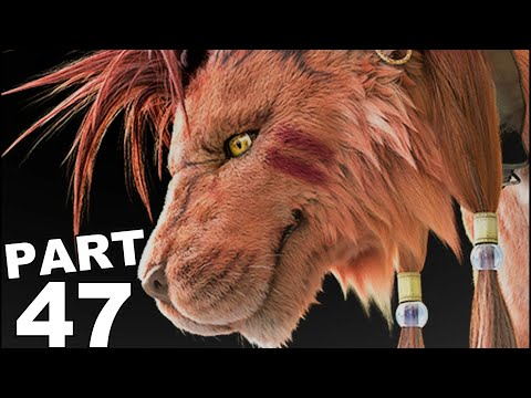 RED XIII FIRST APPEARANCE in FINAL FANTASY 7 REMAKE Walkthrough Gameplay Part 47 (FULL GAME)