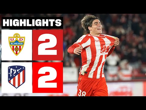 Resumen de Almería vs Atlético Jornada 26