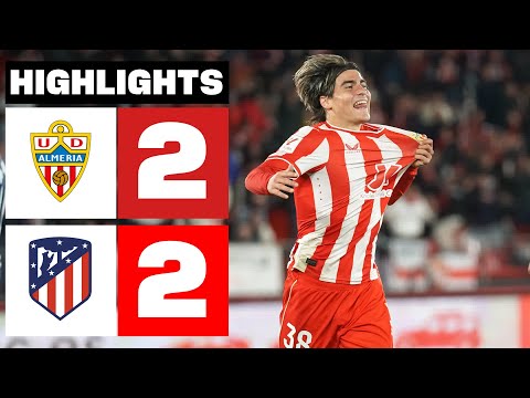 Videoresumen del Almería - Atlético de Madrid