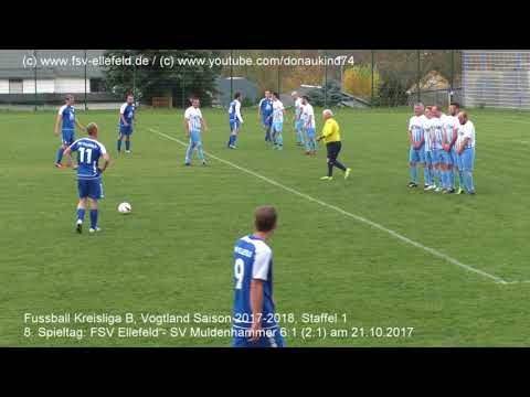 FSV Ellefeld - SV Muldenhammer Saison 6:1 (2:1), Kreisliga B Vogtland 2017-2018 am 21.10.2017