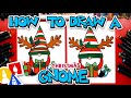 How To Draw A Christmas Gnome