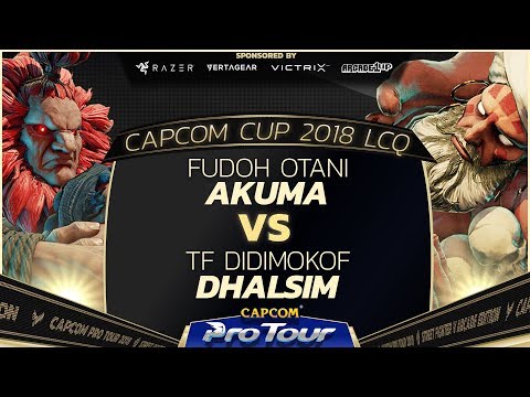 Otani (Akuma) vs Didimokof (Dhalsim) - Capcom Cup 2018 LCQ Top 8 - CPT2018