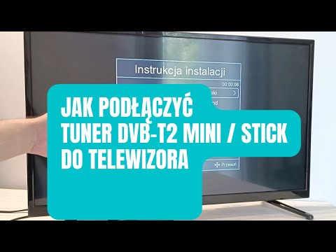 jak podłączyć tuner DVB-T2 mini do telewizora? - poradnik