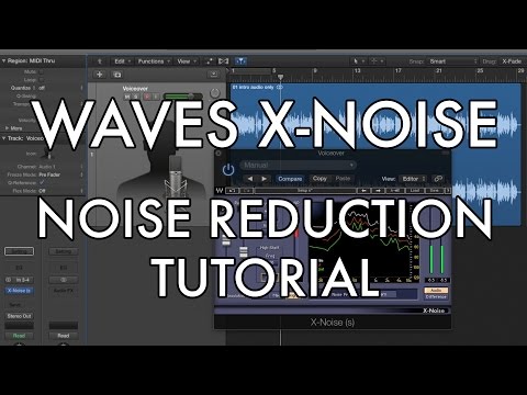 Waves X-Noise - ノイズ低減チュートリアル