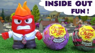 Inside Out Characters Open Surprise Eggs Disney Frozen MLP Peppa Pig Monster High Thomas and Friends