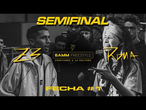 Z3 vs ROMA [Semifinal] Fecha #1 | BAMM Freestyle