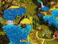 Donkey Kong Country 3 SNES Overworld Northern Kremisphere Banana Bird Cave Kong Cave