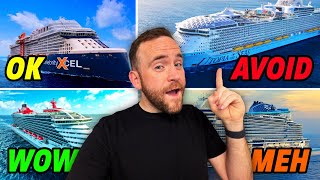 Ranking Every Cruise Ship I Sailed In 2025 - Which Ships to AVOID!