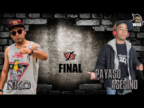 ÑKO VS PAYASO ASESINO/ FECHA 1 / TEMPORADA 2018 / GRAN FINAL