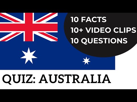 Australia  (ESL Reading/Video Clips/Quiz)
